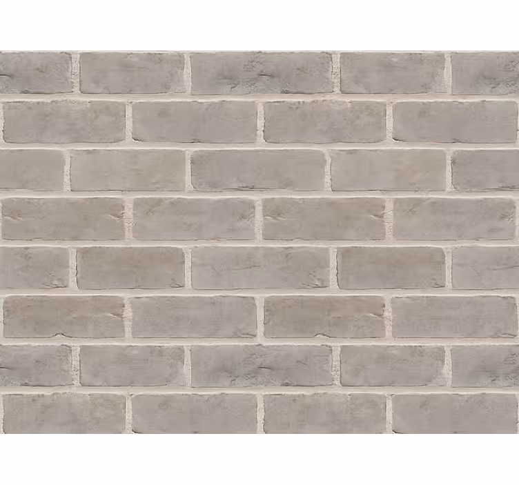 Living area wallpaper industrial brick style - TenStickers