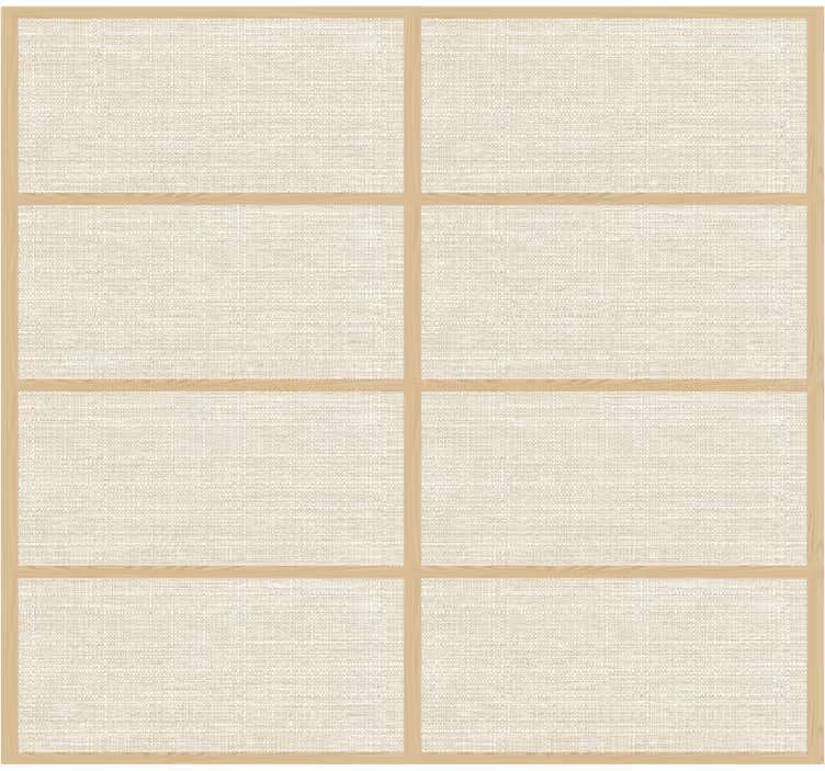 Master bedroom wallpaper japanese panel design - TenStickers