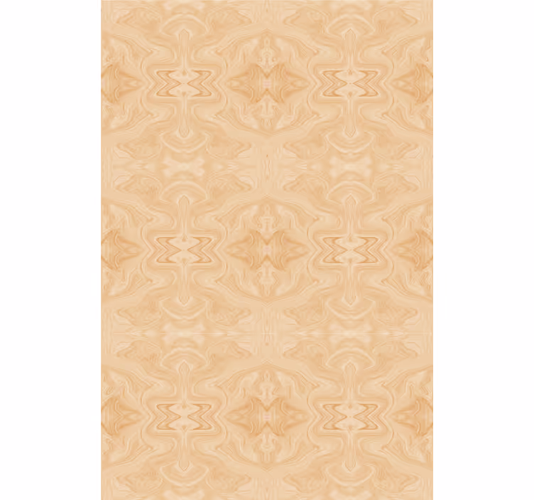 Master bedroom wallpaper in beige japandi style - TenStickers