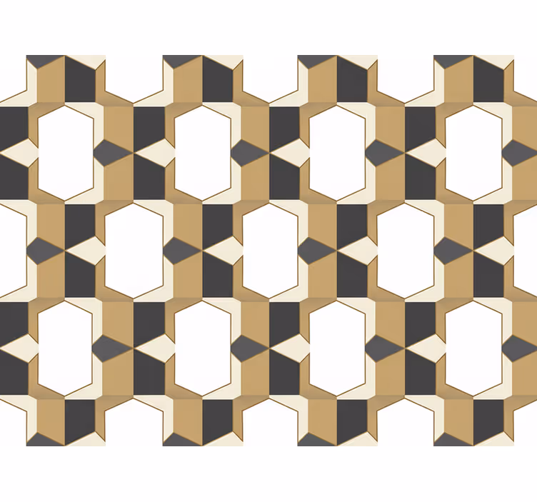 Classic wallpaper checkered pattern - TenStickers