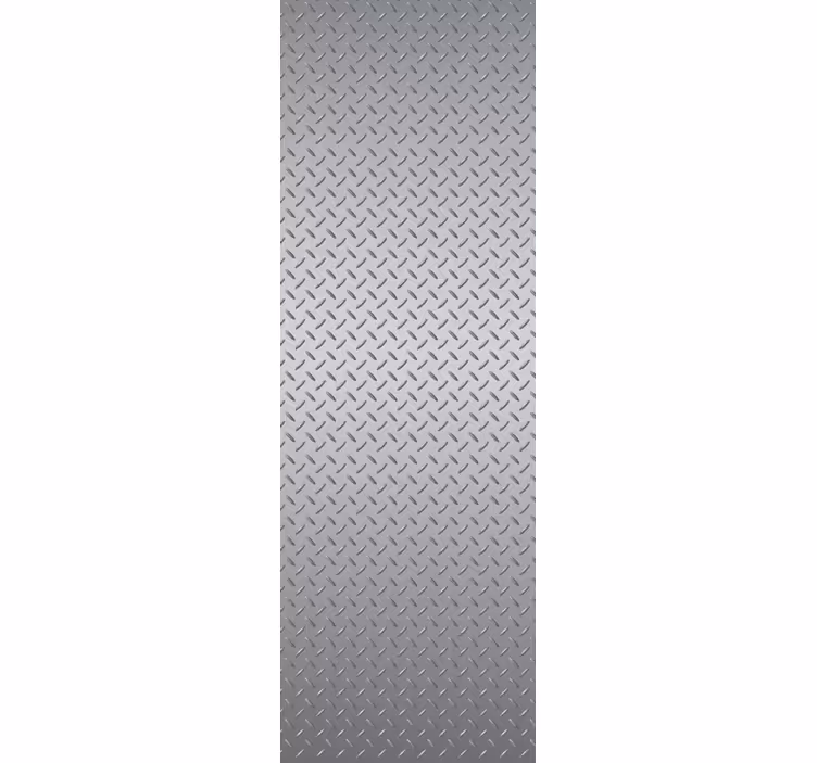 Metal effect wallpaper steel texture - TenStickers