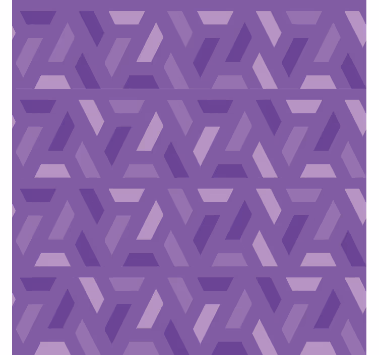 Wallpaper lilac in geometric purple shades - TenStickers
