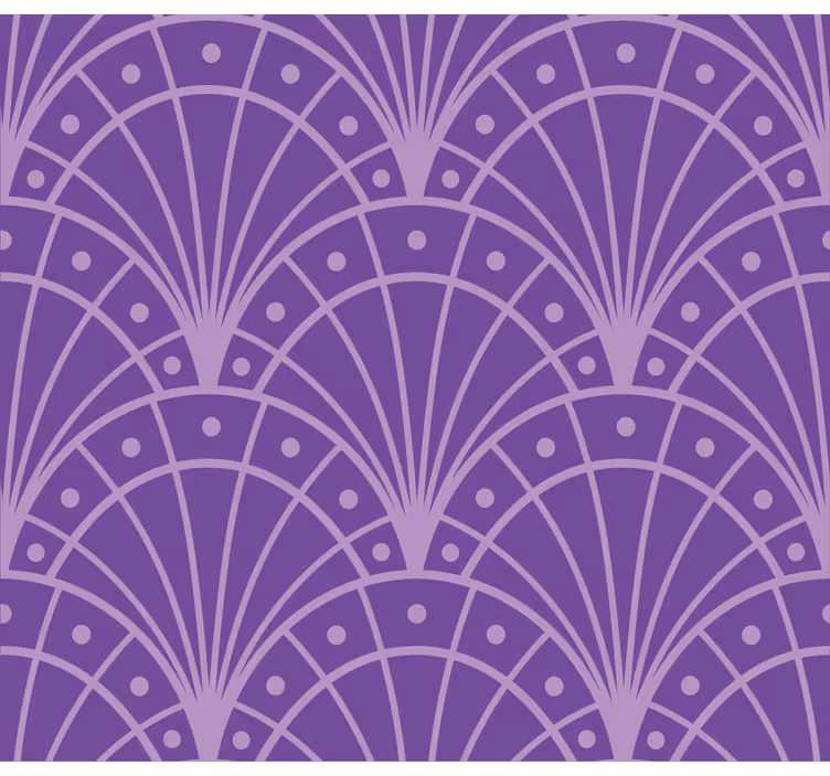 Wallpaper lilac minimalist lilac art deco - TenStickers