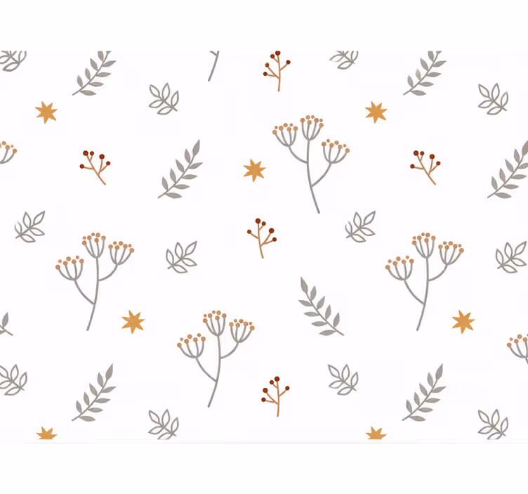 Nursery room wallpaper tree branches design - TenStickers