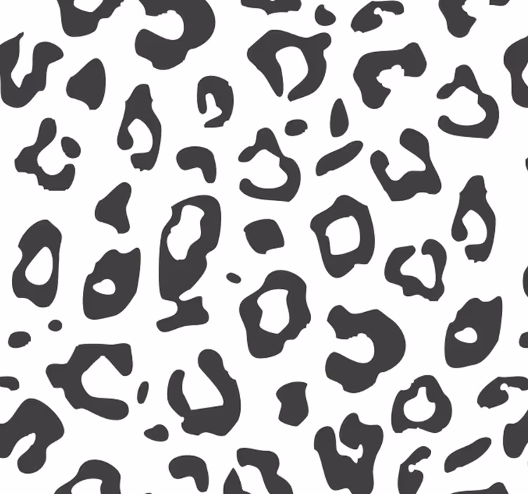 Black Leopard Animal Wallpaper - TenStickers