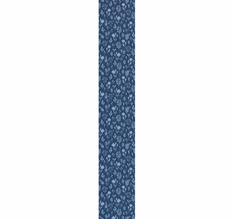 Floral Leaf Composition flowers wallpaper - TenStickers