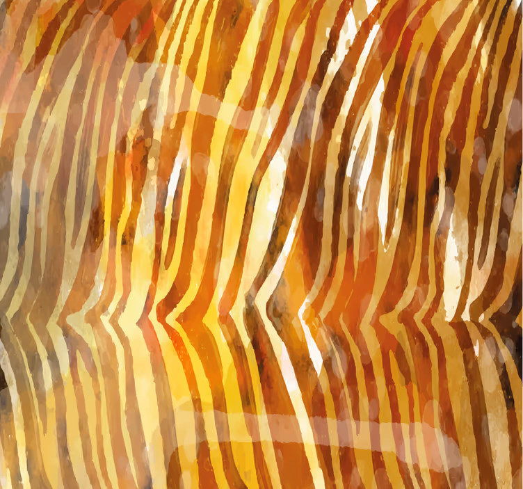 Zebra watercolor texture Zebra Wallpaper - TenStickers