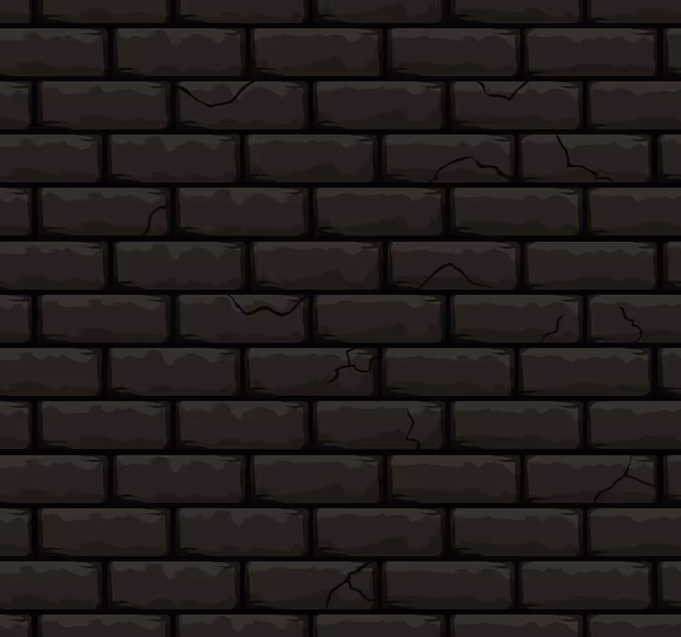 Textured Brick bricks wallpaper - TenStickers