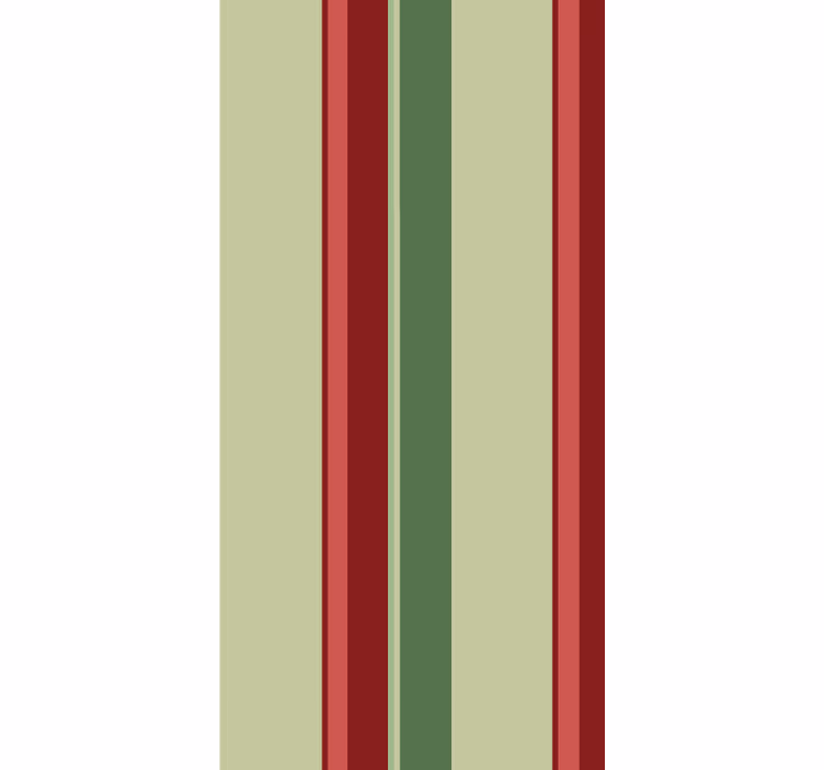 Striped Wall Elegance wallpaper horizontal stripes - TenStickers