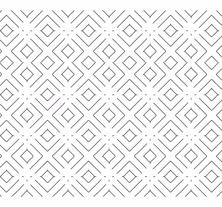Diamond Tessellation wallpaper geometric - TenStickers