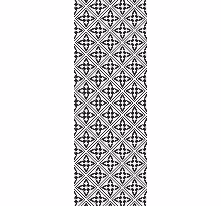 Geometric Tile Motif tile effect wallpaper - TenStickers