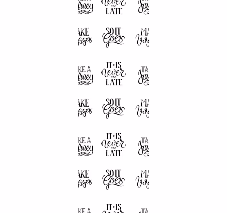 Motivational Quotes lettering wallpaper - TenStickers