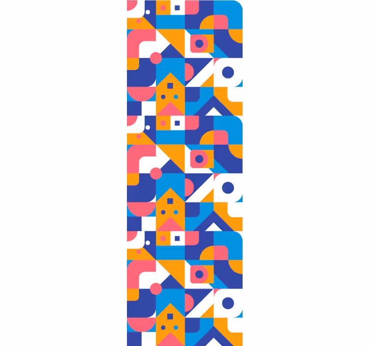 Geometric Abstraction wallpaper geometric - TenStickers