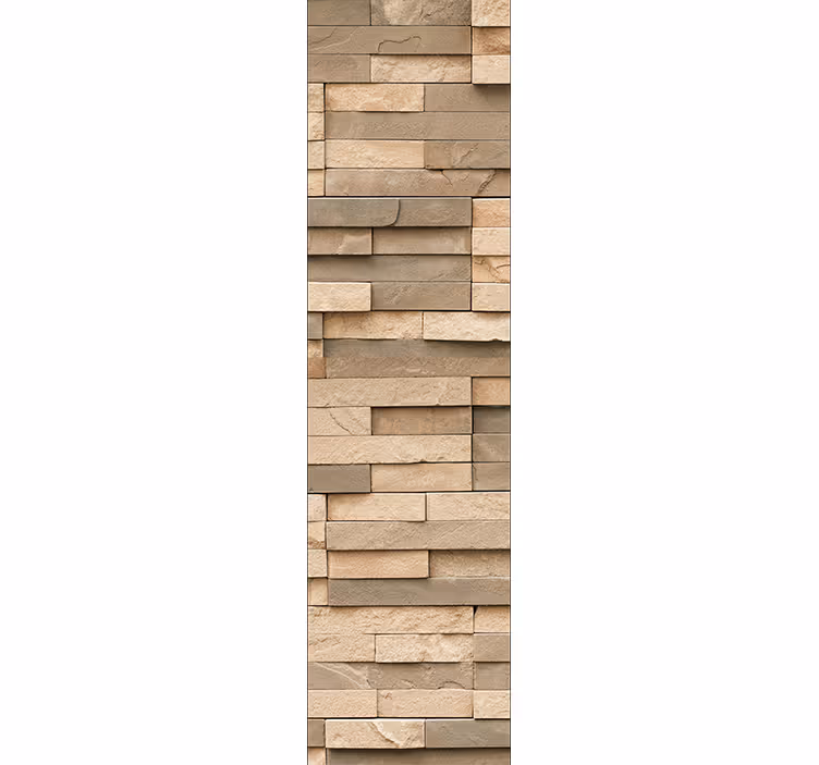 Stone Slab Pattern stone effect wallpaper - TenStickers