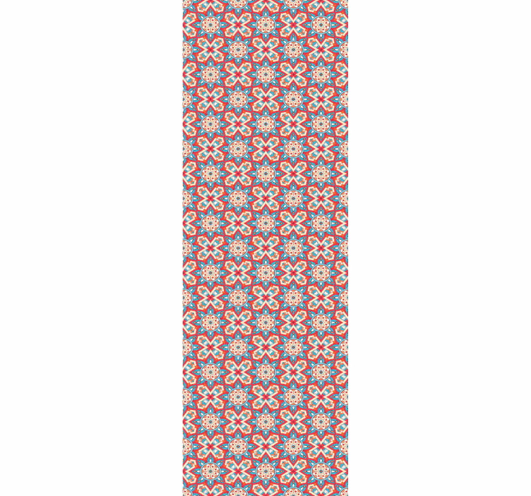 Seamless mandala ornament flowery wallpaper - TenStickers