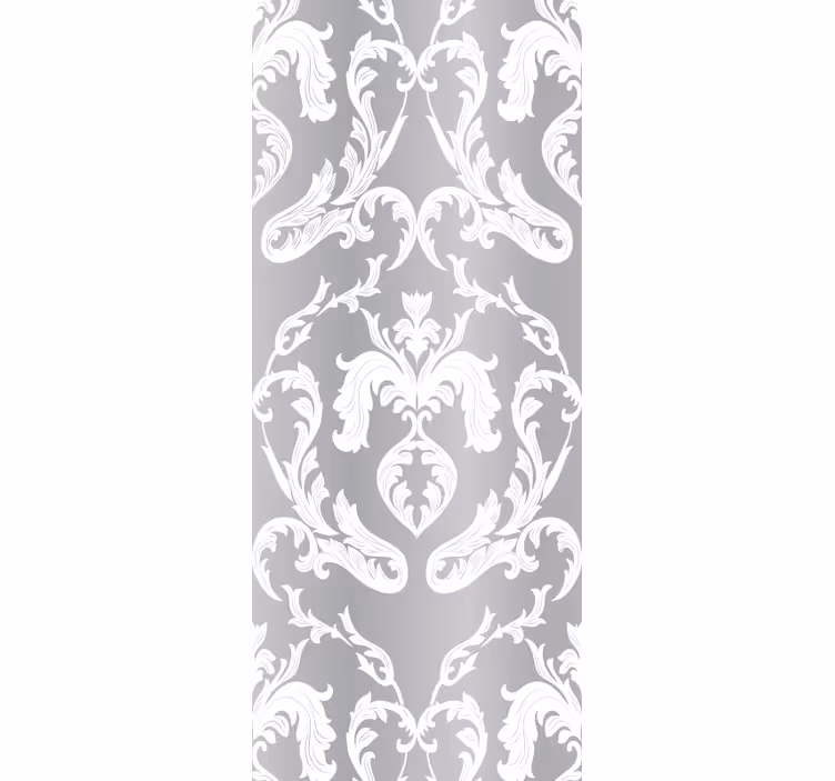 Ornate Damask floral wallpaper - TenStickers