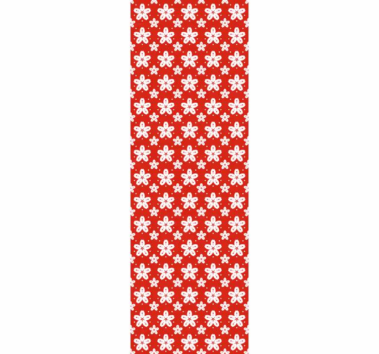 Floral Motif Ensemble floral wallpaper - TenStickers
