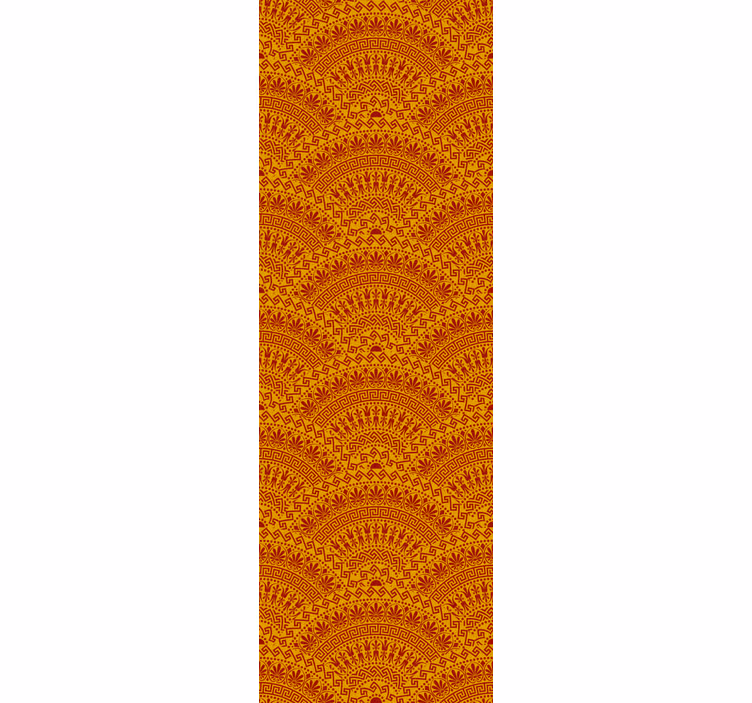 Geometric Arch Patterns wallpaper geometric - TenStickers