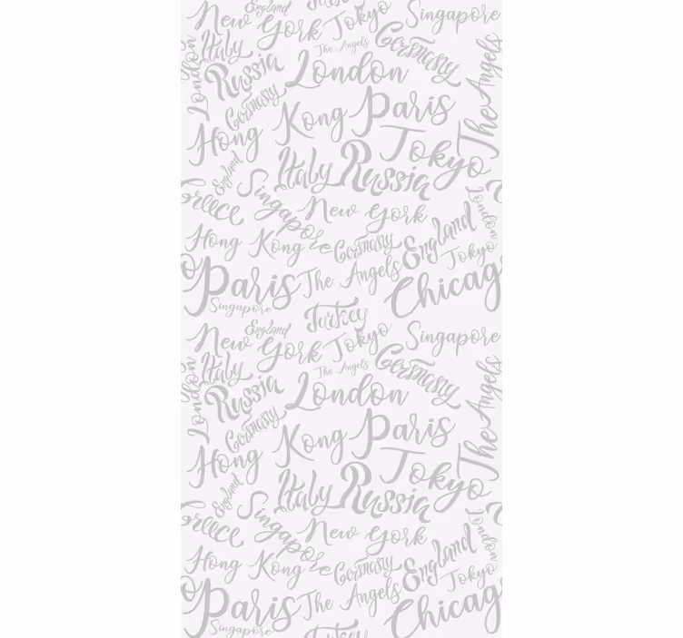 Grafitti cities wallpaper - TenStickers