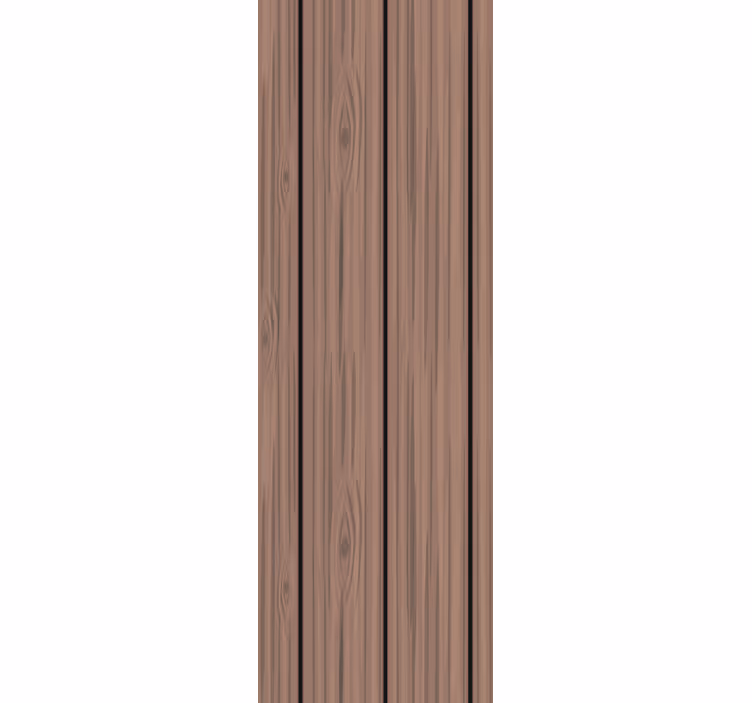 Horizontal wooden pattern Wood Effect  Wallpaper - TenStickers