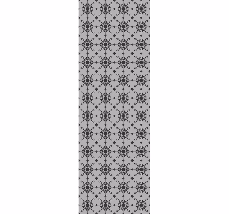 Floral Ornate Pattern ornamental wallpaper - TenStickers