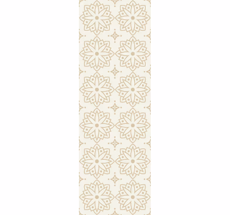 Floral Ornament Pattern floral wallpaper - TenStickers