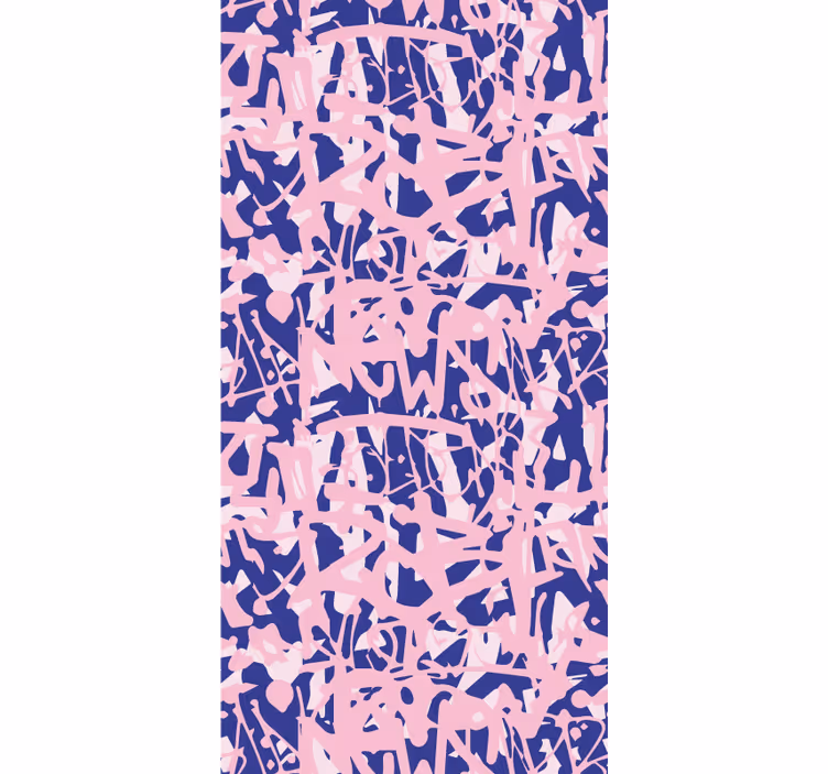 Abstract Shapes Composition abstract wallpaper - TenStickers