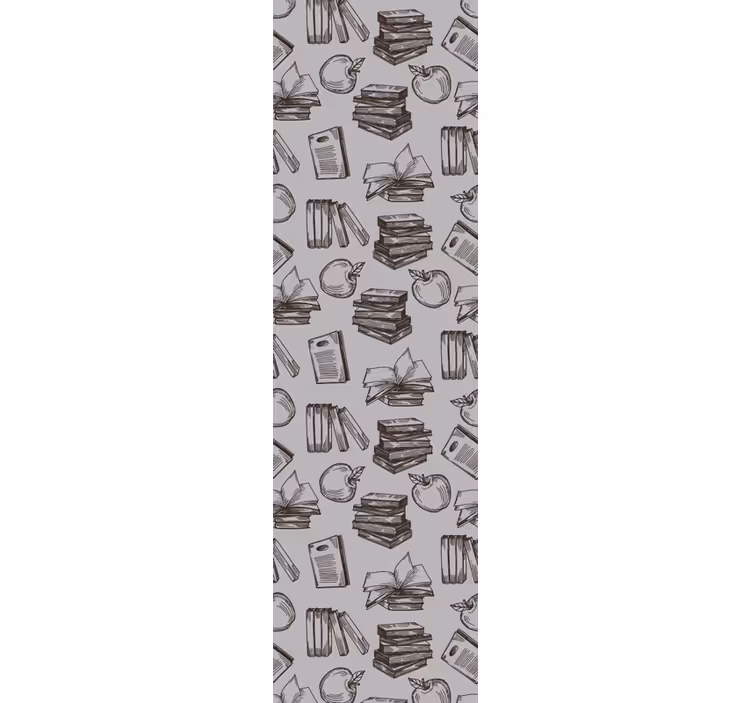 Literary Sketch lettering wallpaper - TenStickers