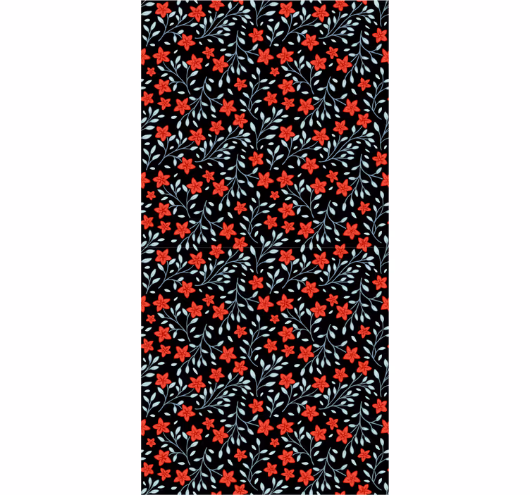 Floral Tapestry floral wallpaper - TenStickers