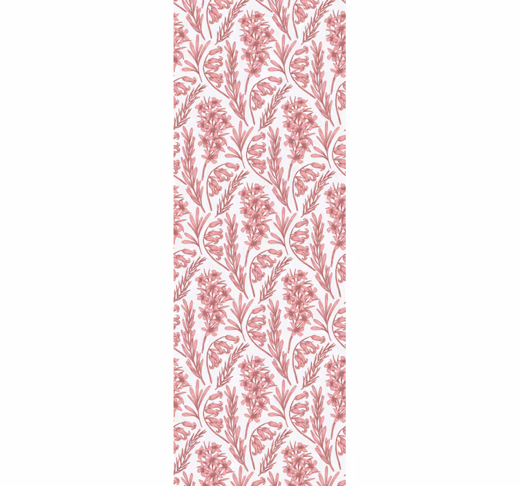 Pink lotus flowers Flower Wallpaper - TenStickers