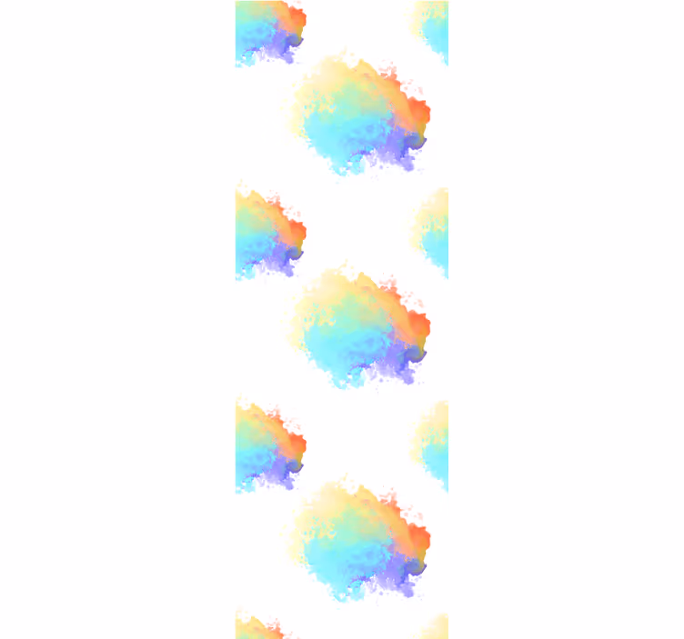 Colorful Abstract Pattern abstract wallpaper - TenStickers
