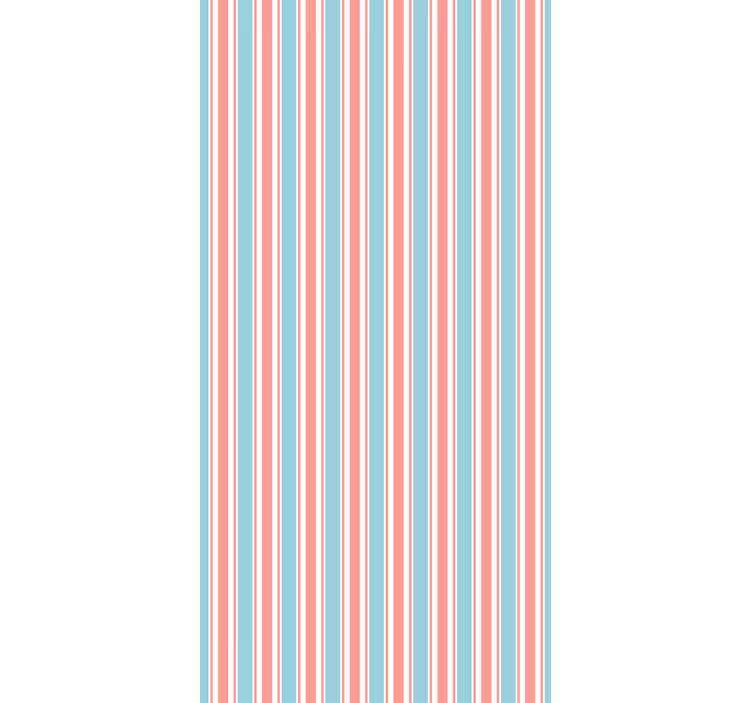 Striped Seamless Pattern wallpaper vertically striped - TenStickers
