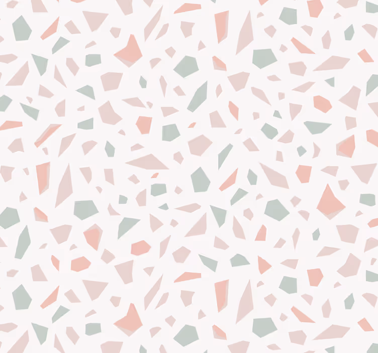 Kids nordic terrazzo stone wallpaper - TenStickers