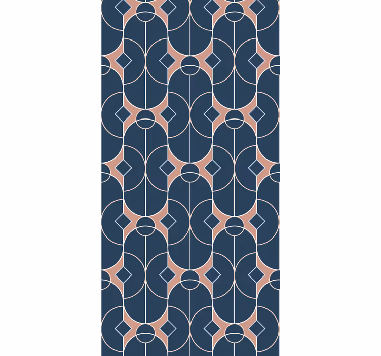 Geometric Chain Pattern wallpaper geometric - TenStickers