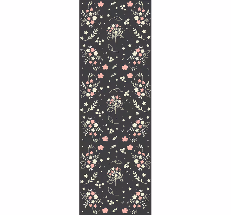 Floral Botanical Charm flowers wallpaper - TenStickers