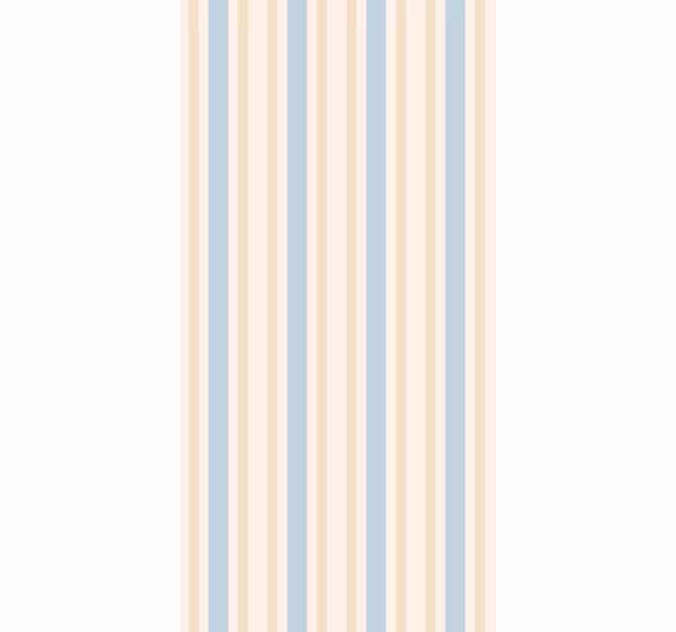Striped Calmness wallpaper horizontal stripes - TenStickers