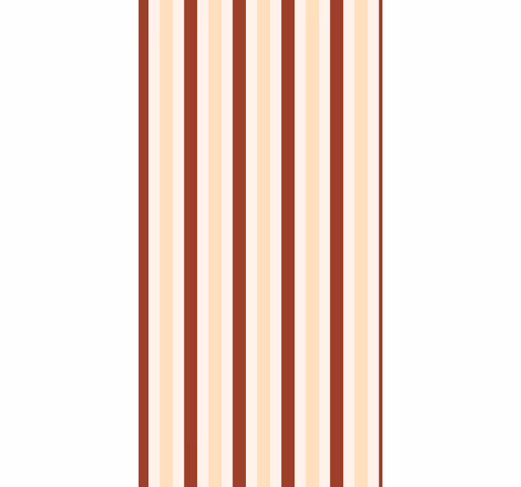 Striped Interior wallpaper horizontal stripes - TenStickers