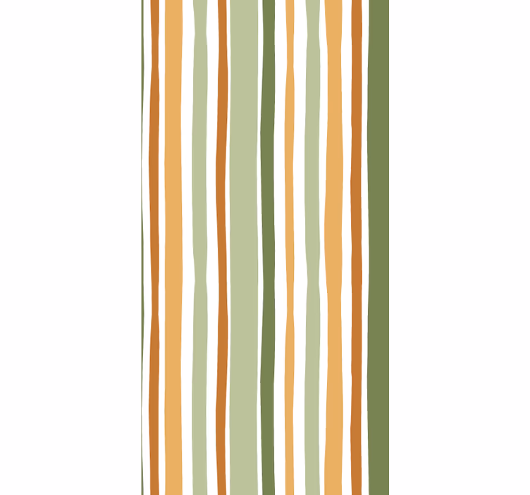 Striped Patterns wallpaper horizontal stripes - TenStickers