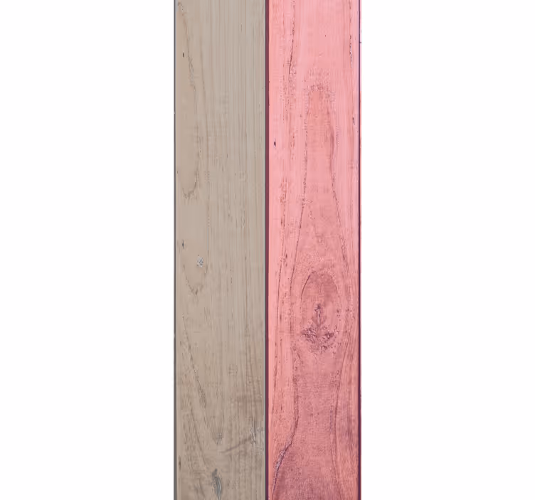 Textured Wood Panels wood effect wallpaper - TenStickers