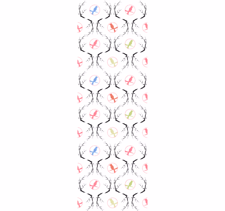 Peaceful branches master bedroom wallpaper - TenStickers