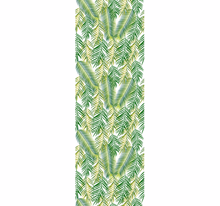 Ornamental green plants Flower Wallpaper - TenStickers