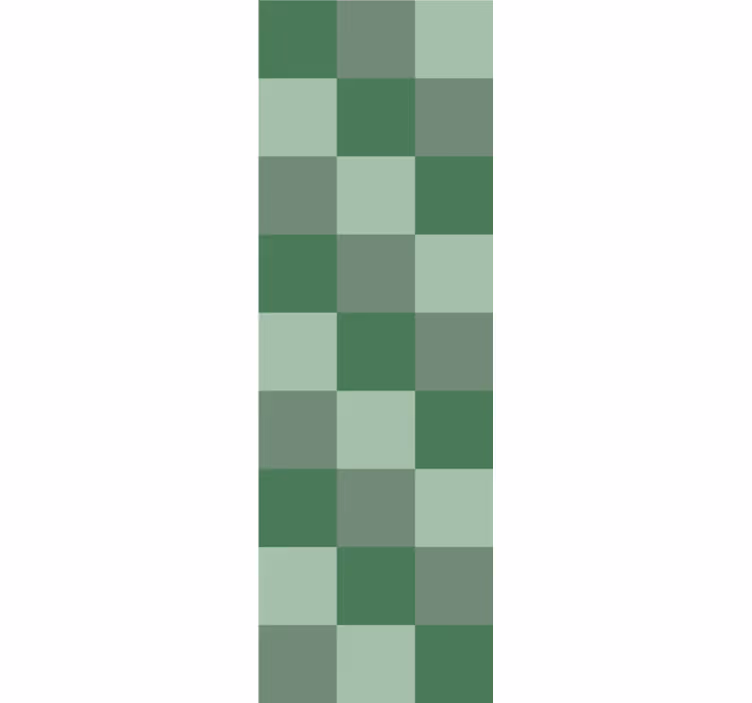 Checkerboard Surface wallpaper squares - TenStickers