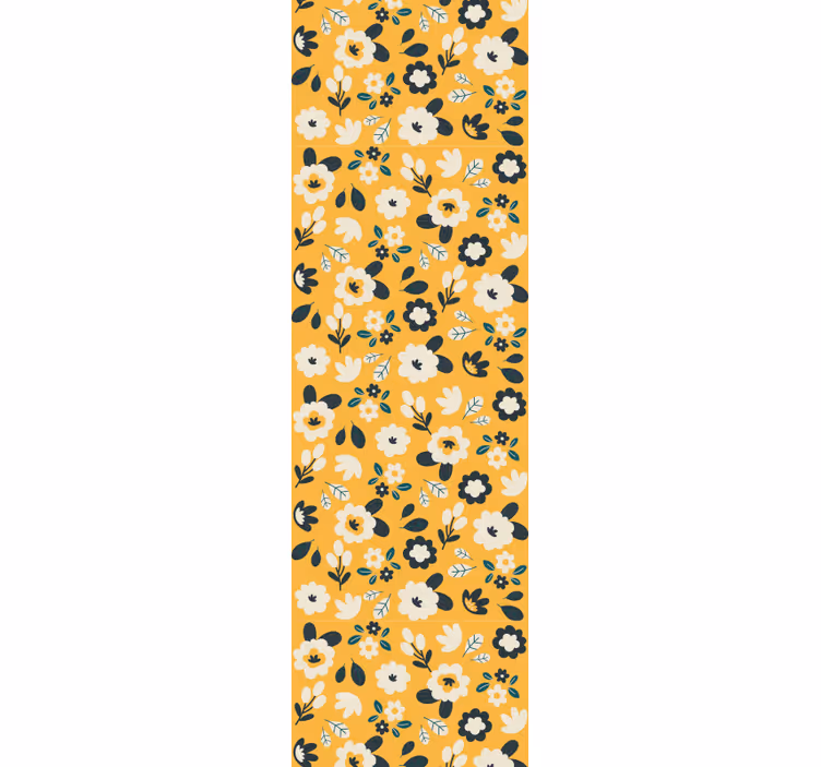 Floral Bedroom Feature flowers wallpaper - TenStickers