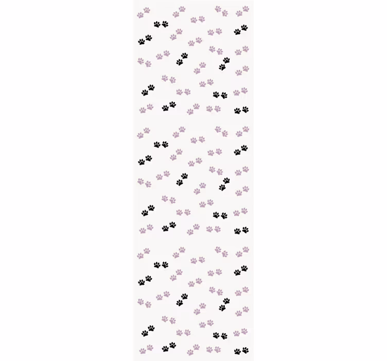 Paw Print Patterns cute dog wallpaper - TenStickers