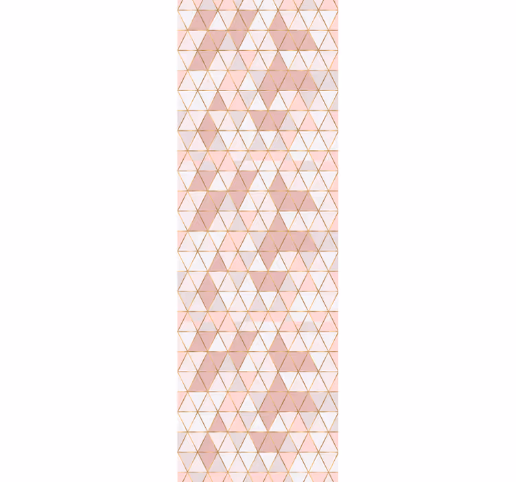 Geometric Triangular triangles wallpaper - TenStickers