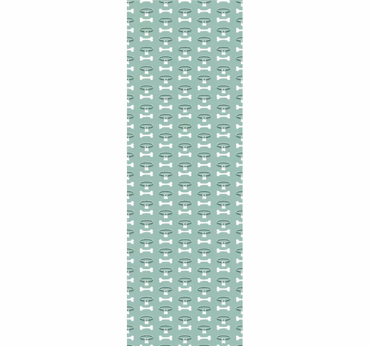 Playful Key Motifs wallpaper childrens room - TenStickers