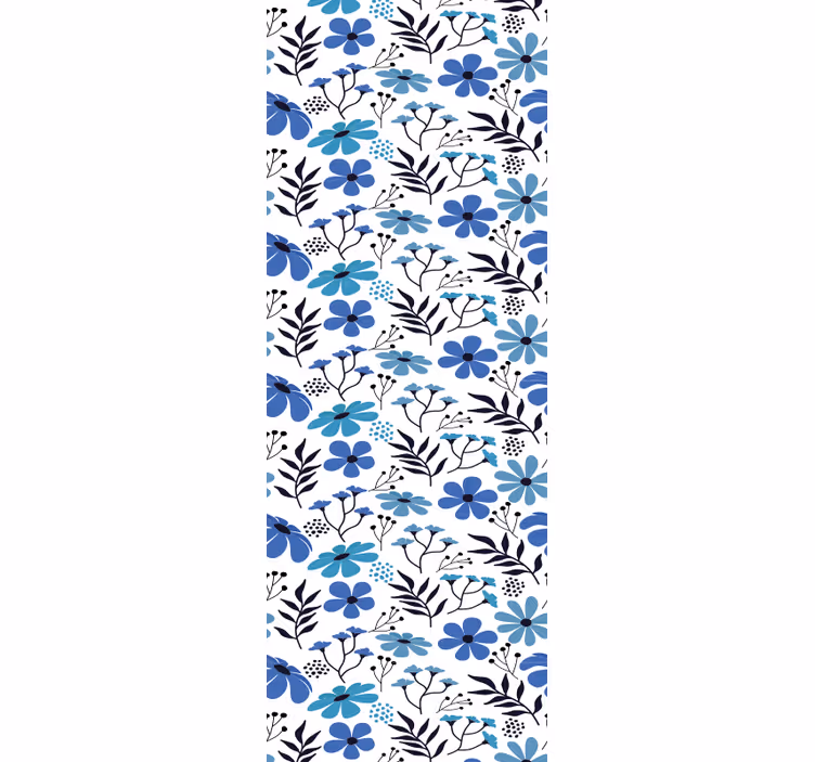 Floral Botanical Imagery flowers wallpaper - TenStickers