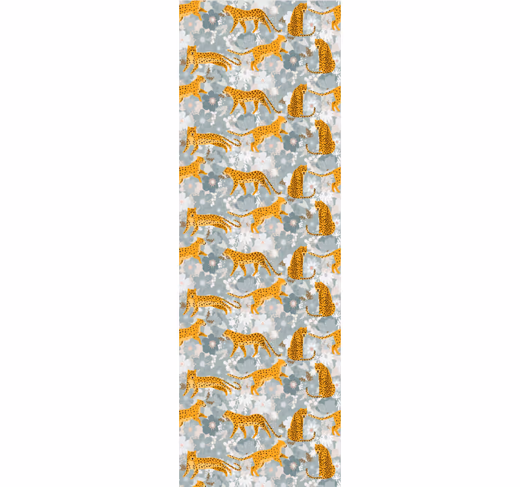 Leopard Motif animals wallpaper - TenStickers