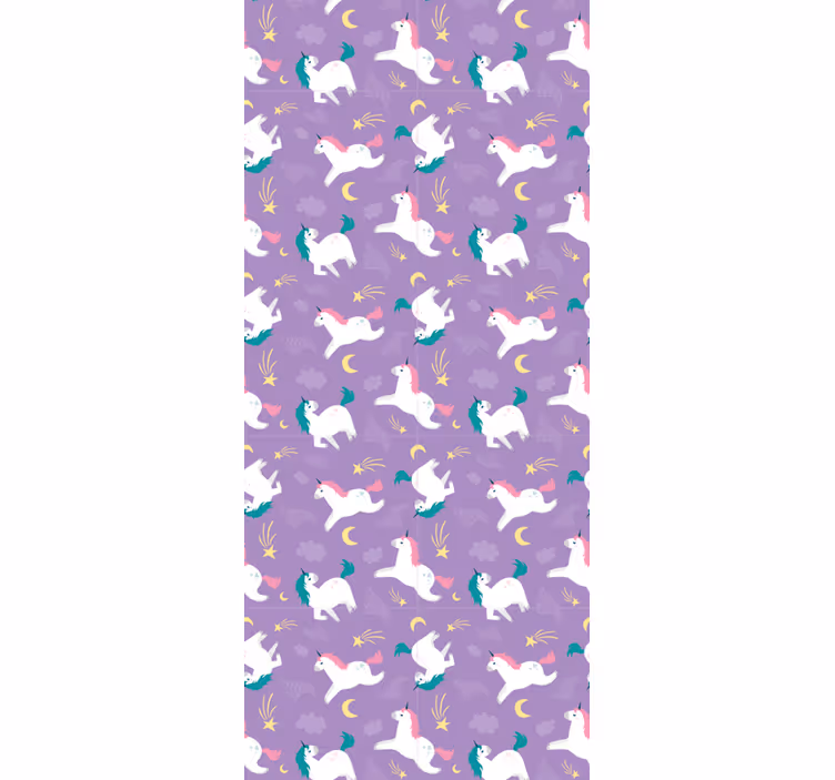 Mythical Creatures Pattern animals wallpaper - TenStickers