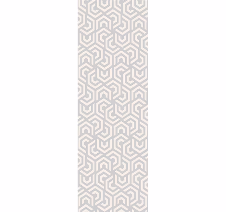 Labyrinthine Pattern wallpaper geometric - TenStickers
